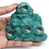 Semi-polished natural malachite - 0