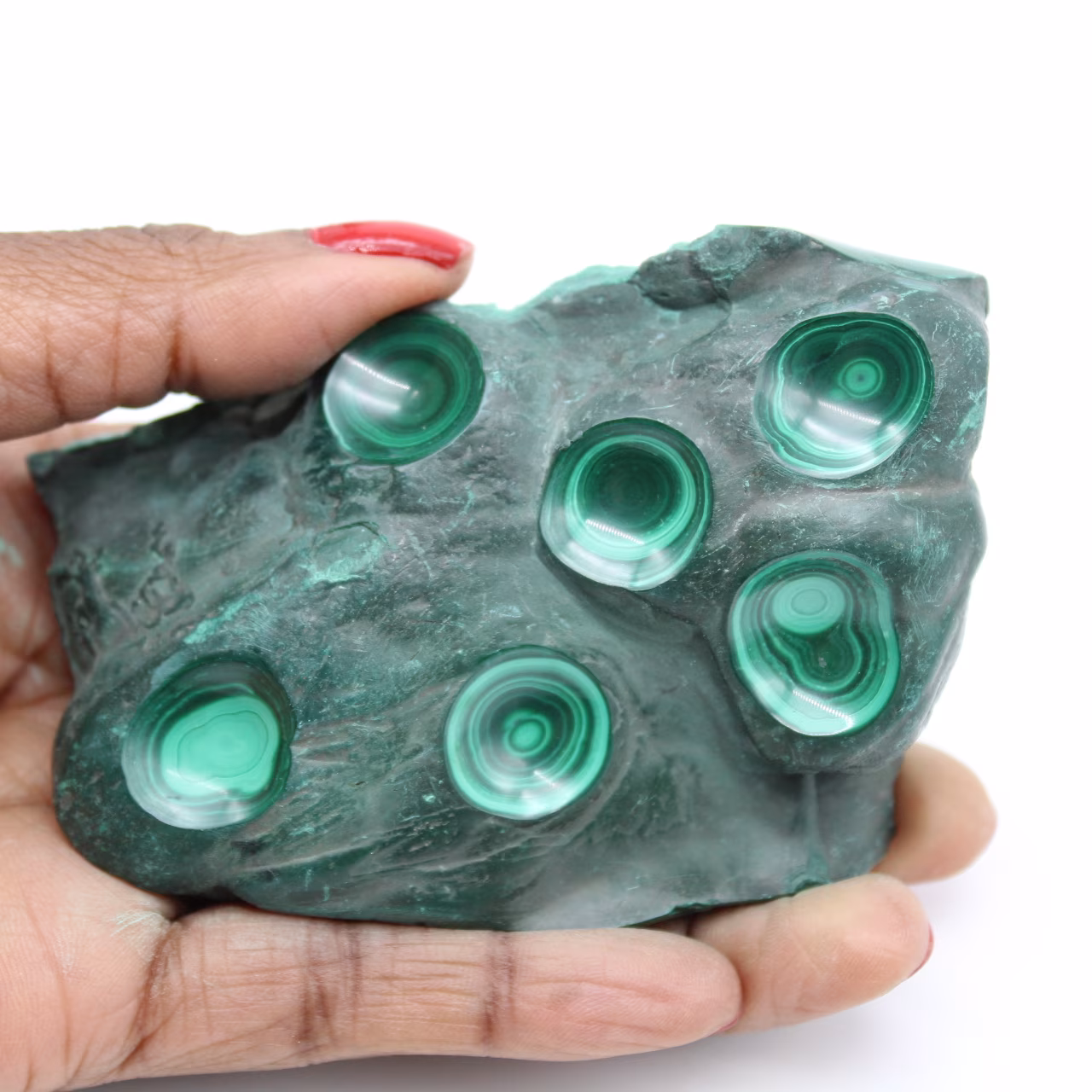 Natural malachite