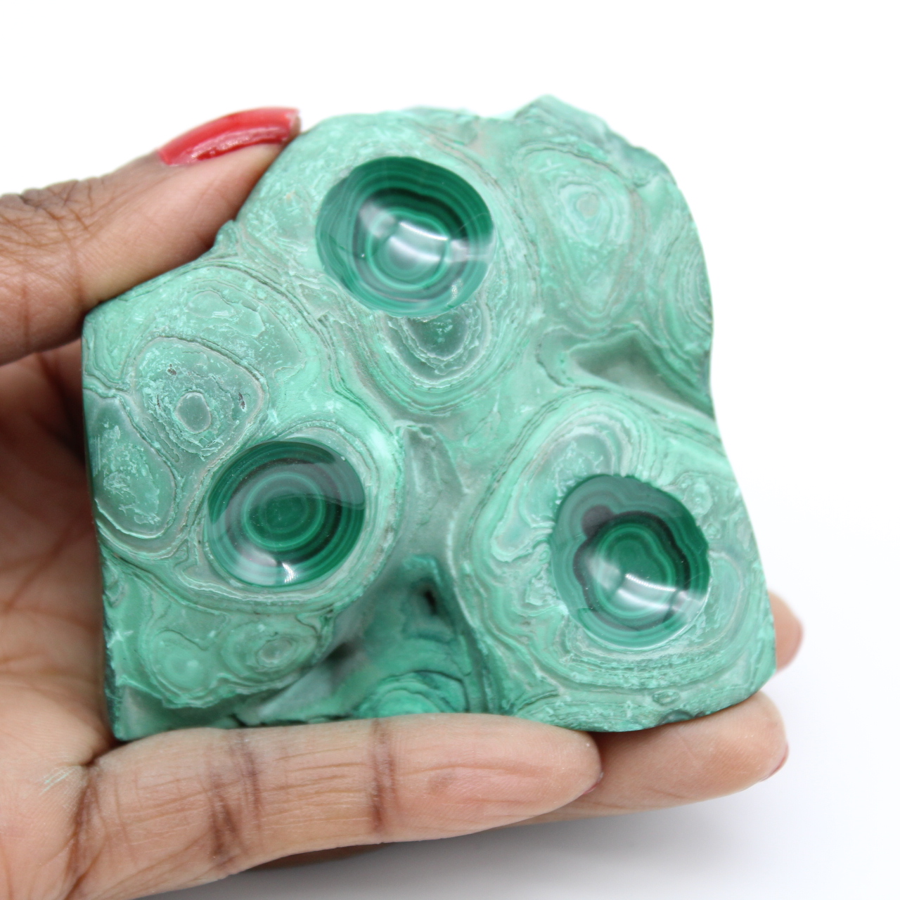 Malachite ornamental stone