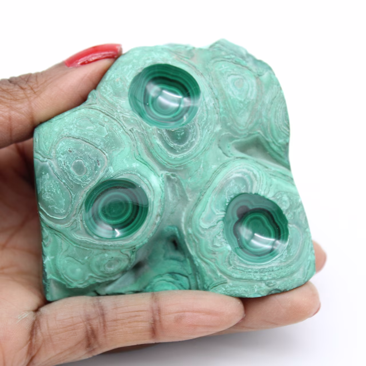 Malachite ornamental stone
