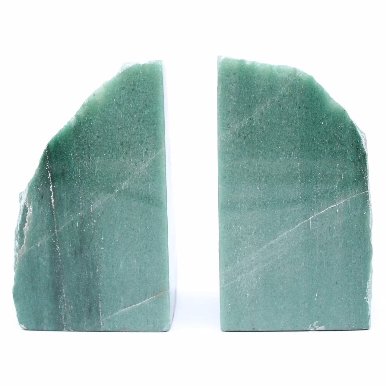 Aventurine bookend 2 pieces