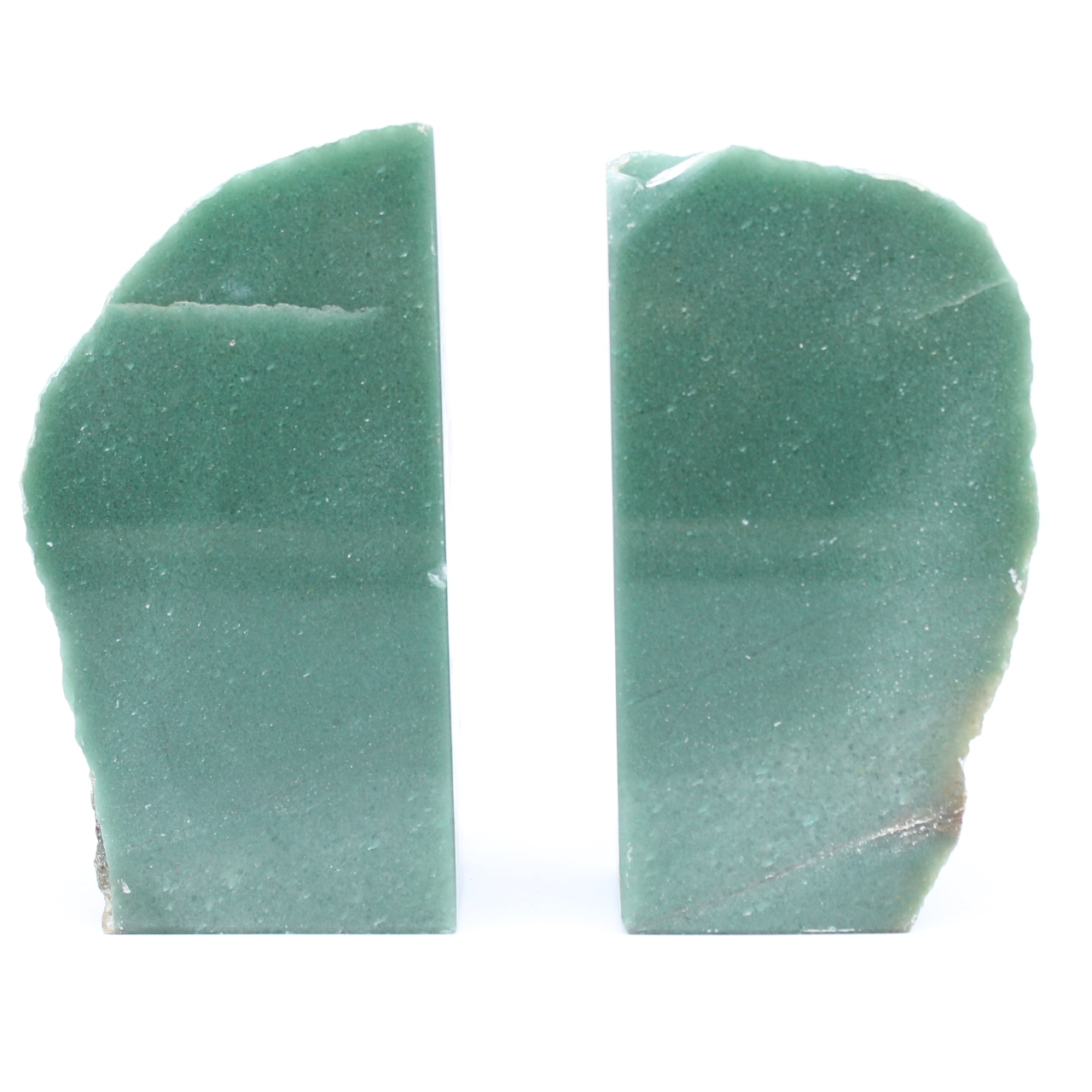 Aventurine bookend 2 pieces
