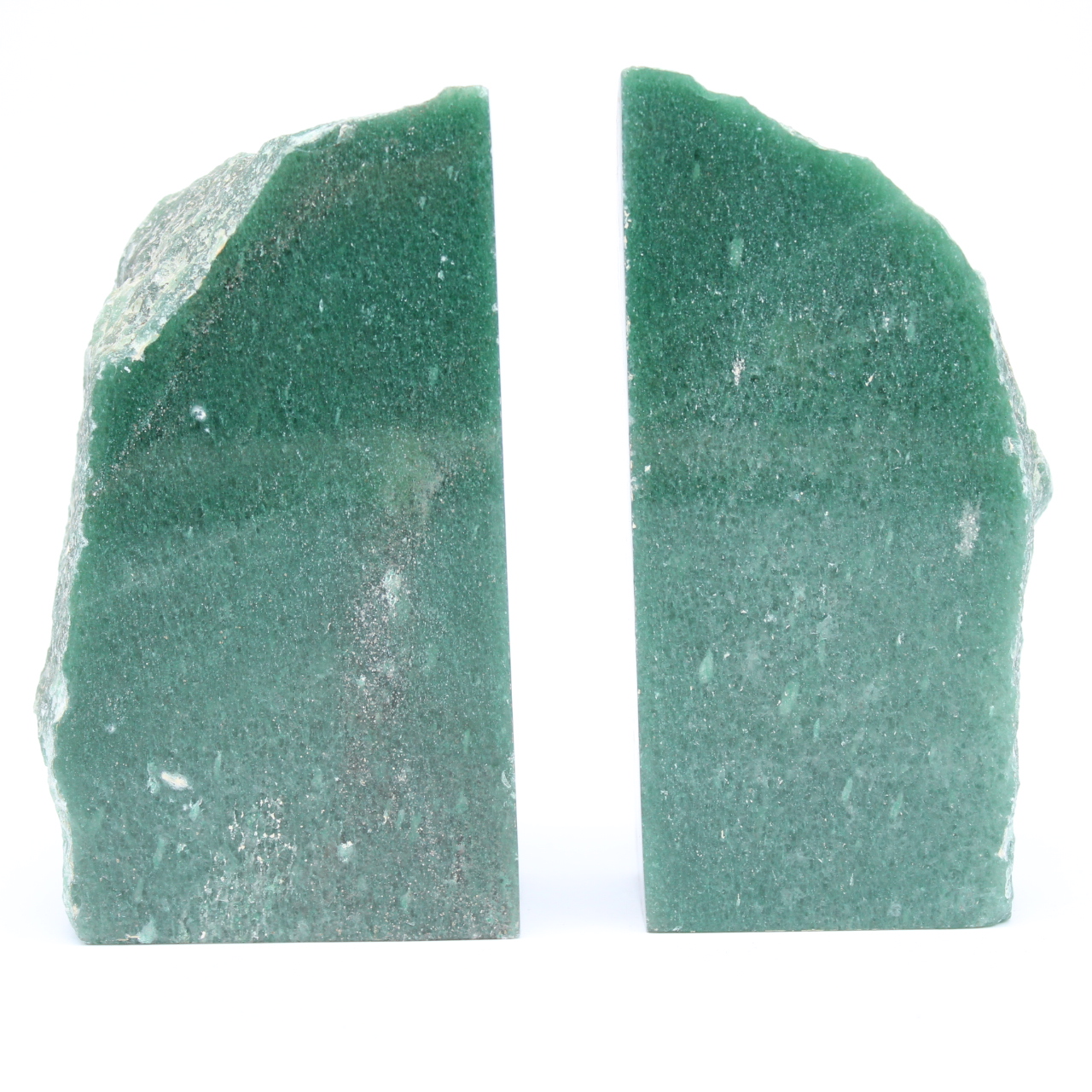 Aventurine bookend 2 pieces