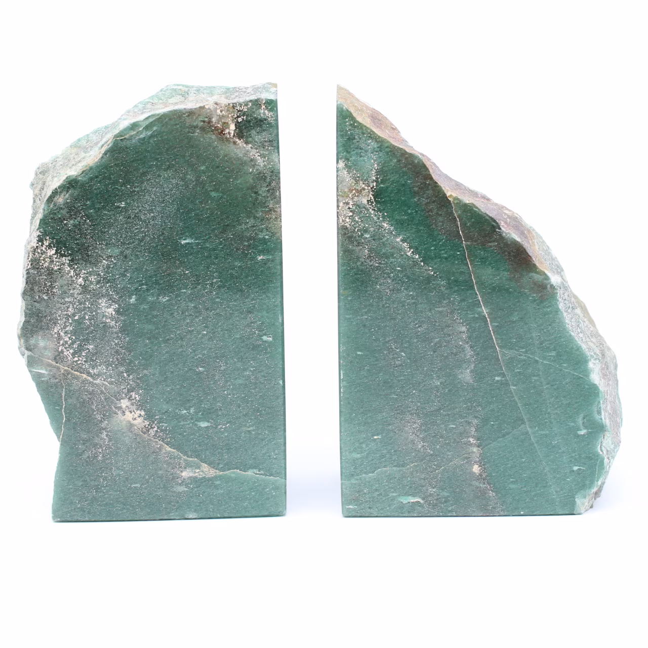 Aventurine bookend 2 pieces