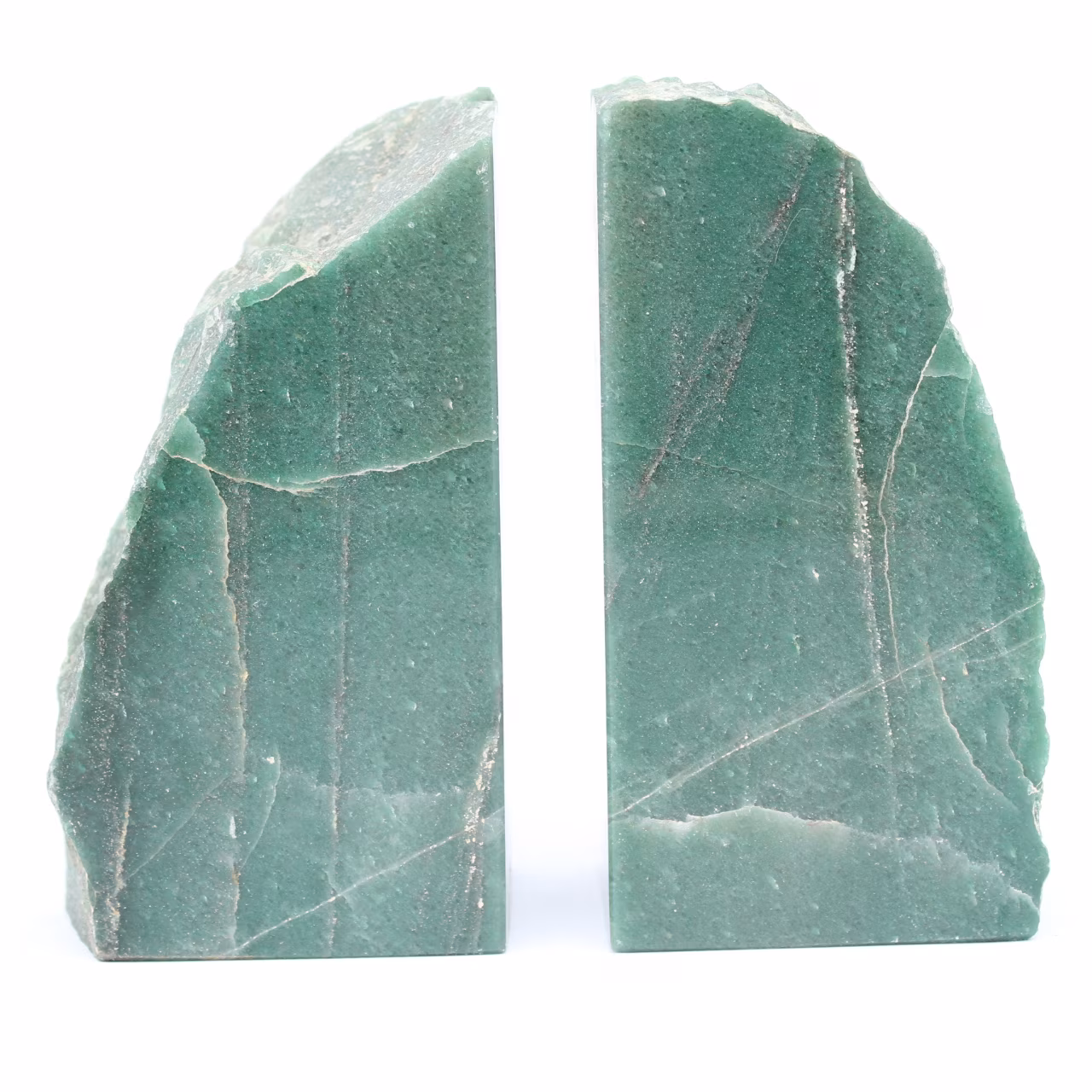 Aventurine bookend 2 pieces
