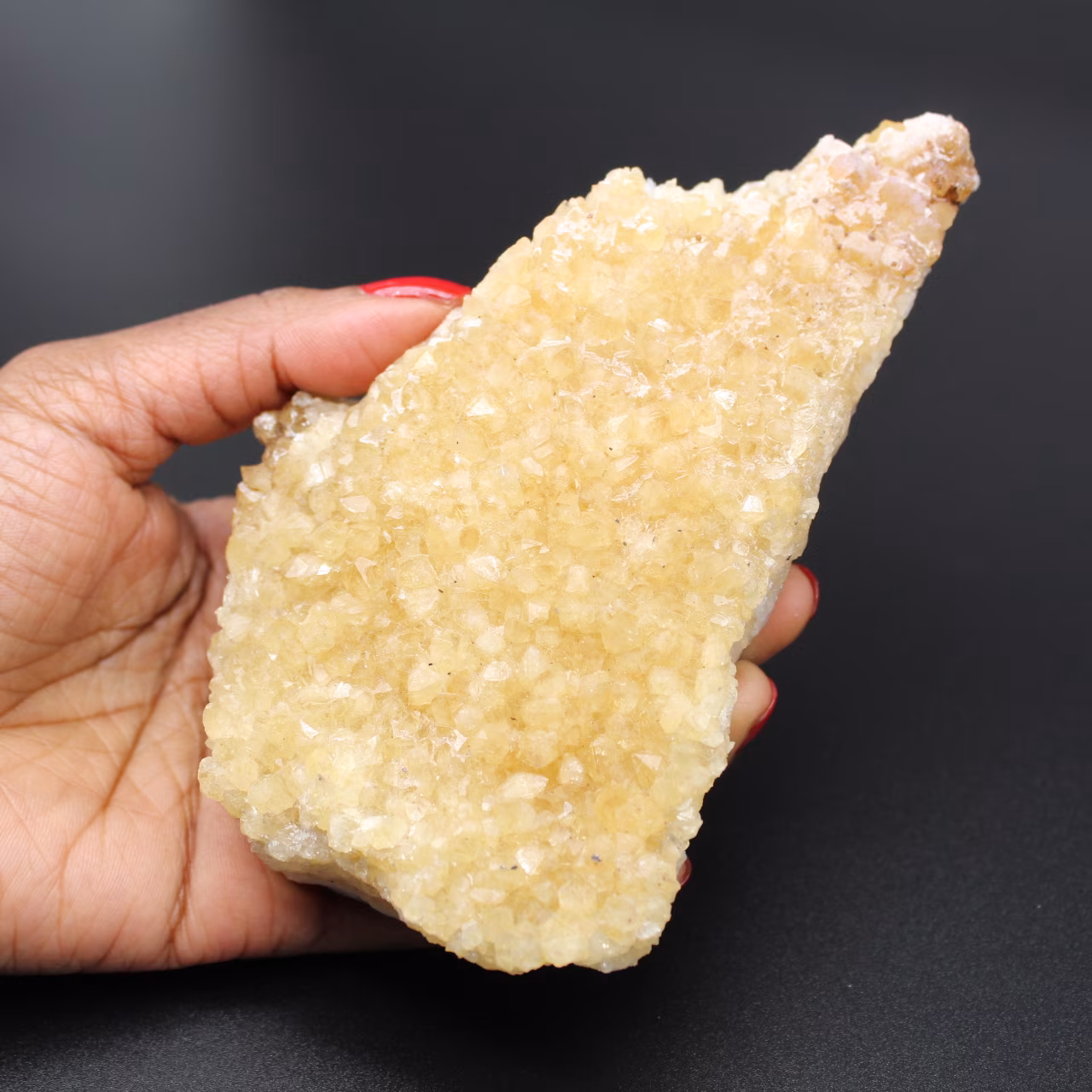 Citrine crystals