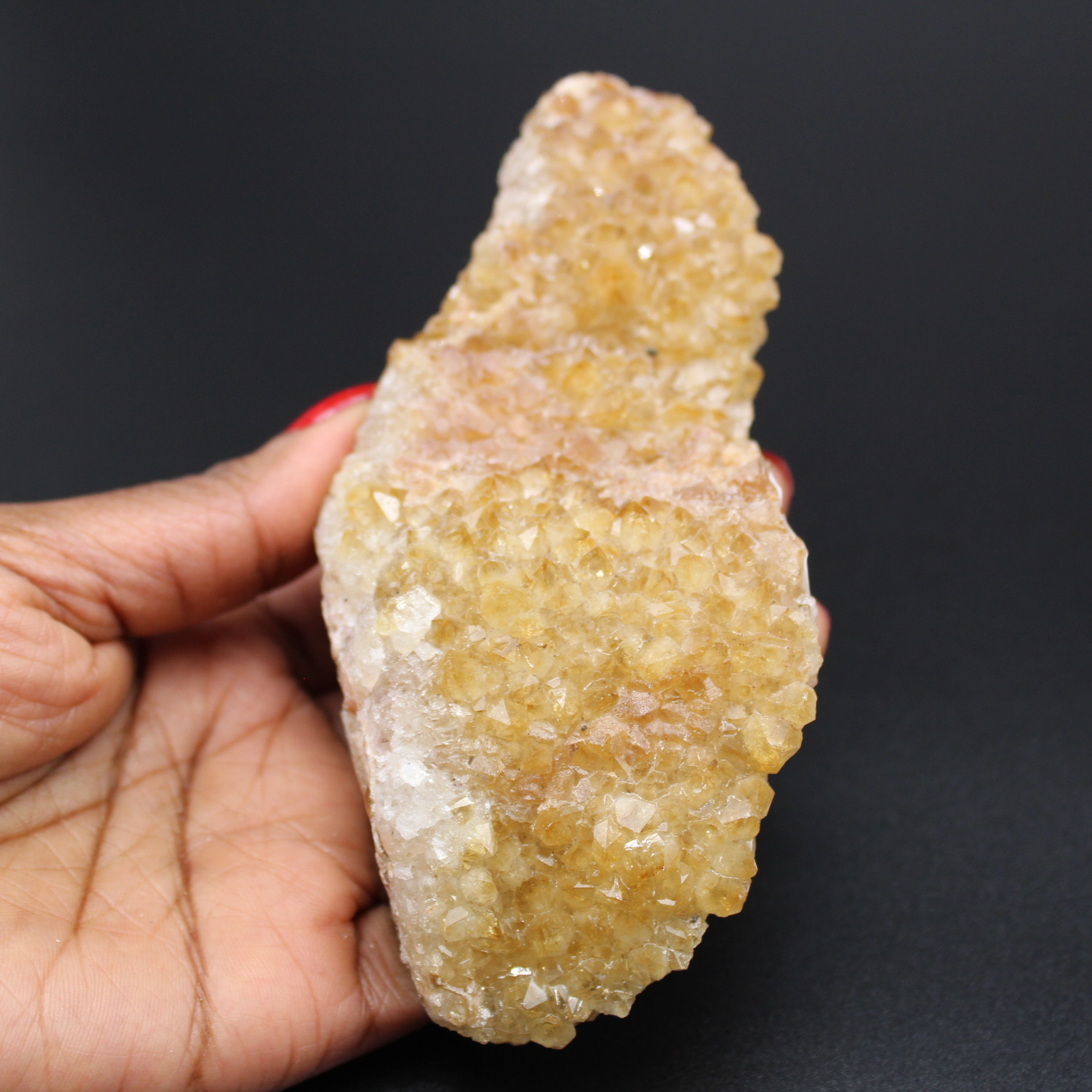 Citrine crystals