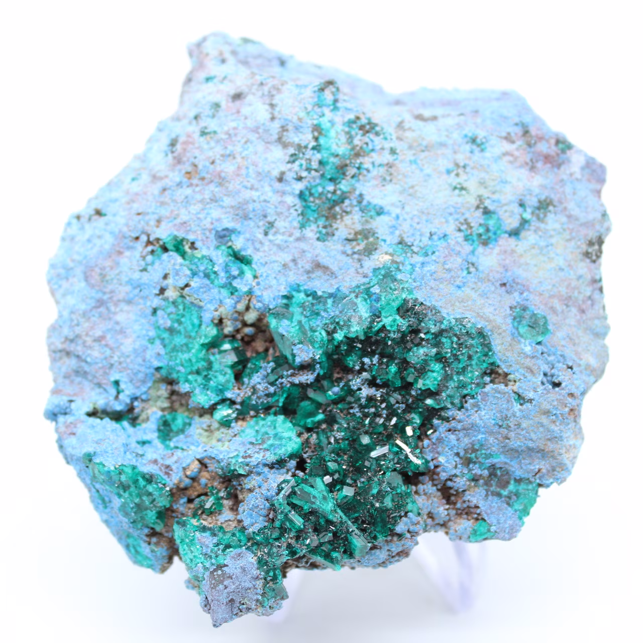 Dioptase crystals