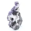 Fluorite on quartz ganges and galena - 0