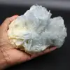 Large crystallization of blue barite - 0