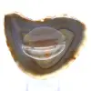 Agate ashtray - 0
