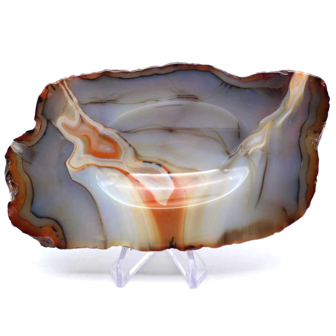 Agate ashtray