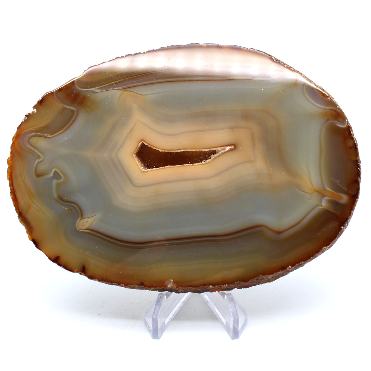 Slice of agate