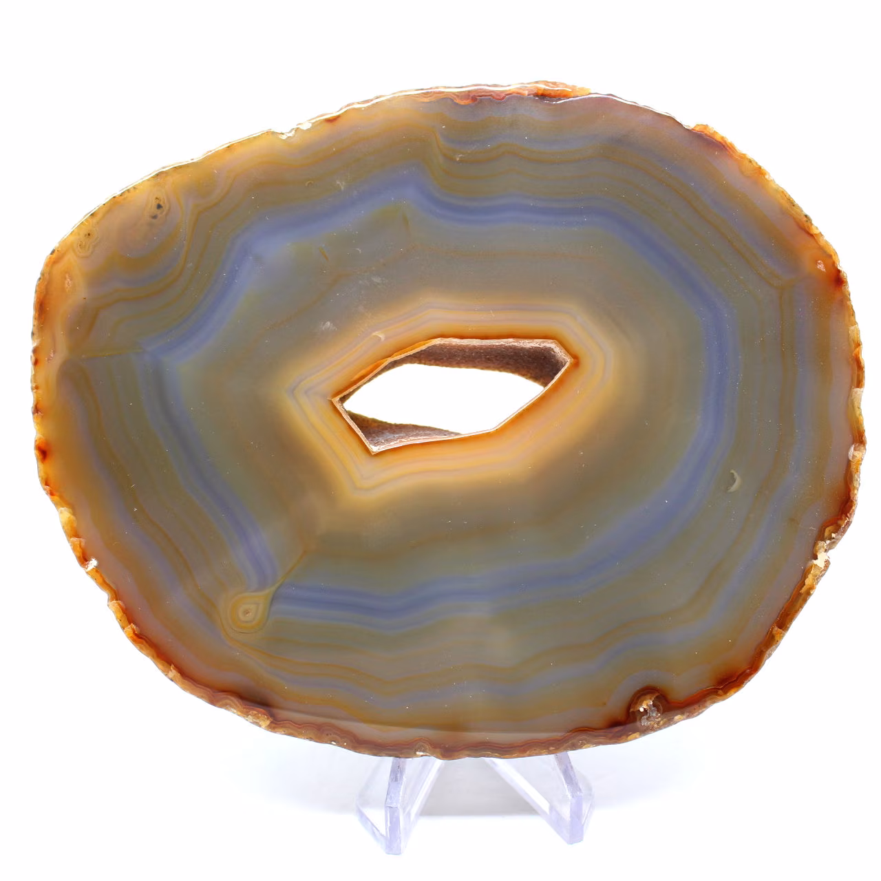 Slice of agate