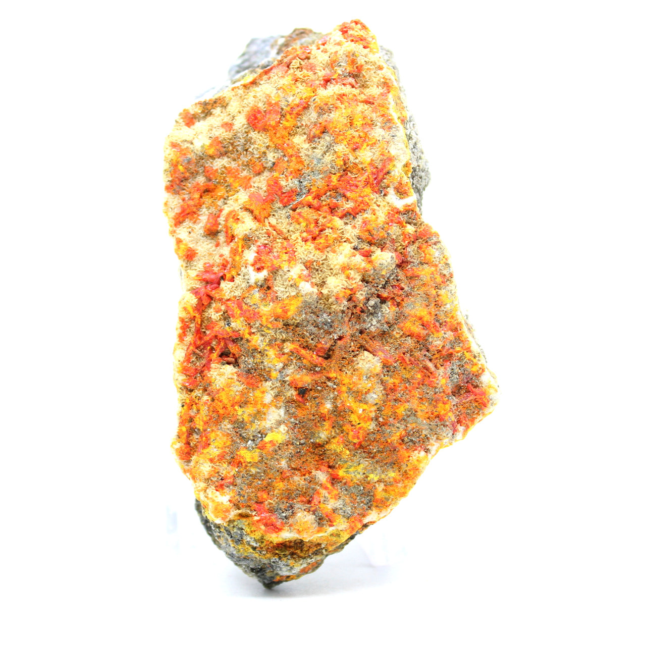 Réalgar crystals on ganges