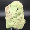 Green pyromorphite in plate - 0