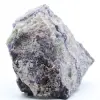Massive green purple fluorite - 0
