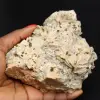 Pyrite crystals on barite - 1