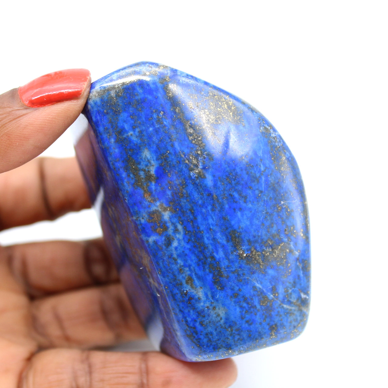 Ornamental stone in Lapis-lazuli