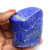 Polished lapis lazuli block - 0