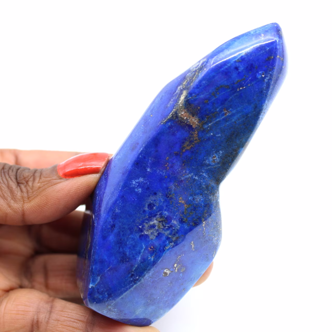 Polished lapis lazuli for collection