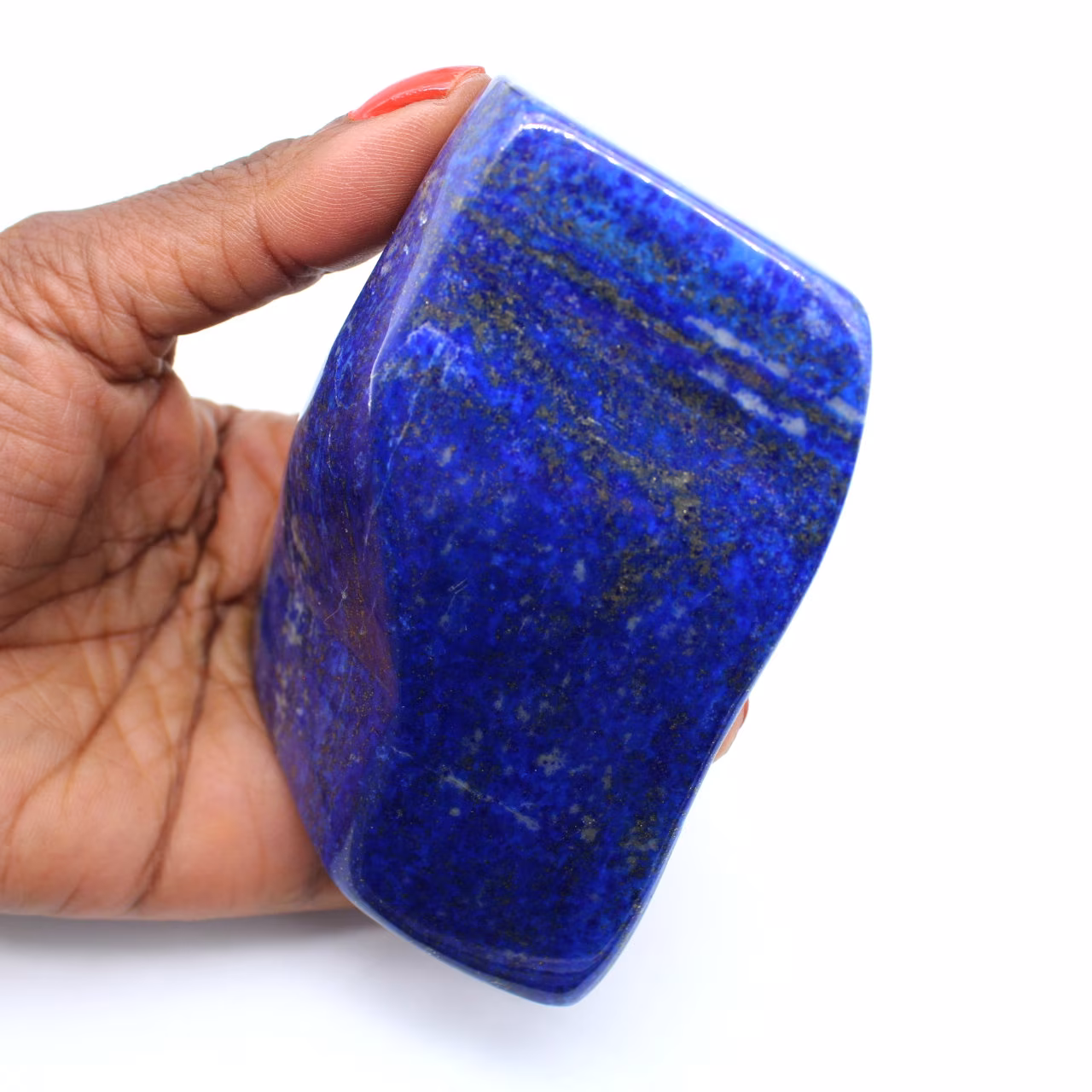 Free form in Lapis-lazuli