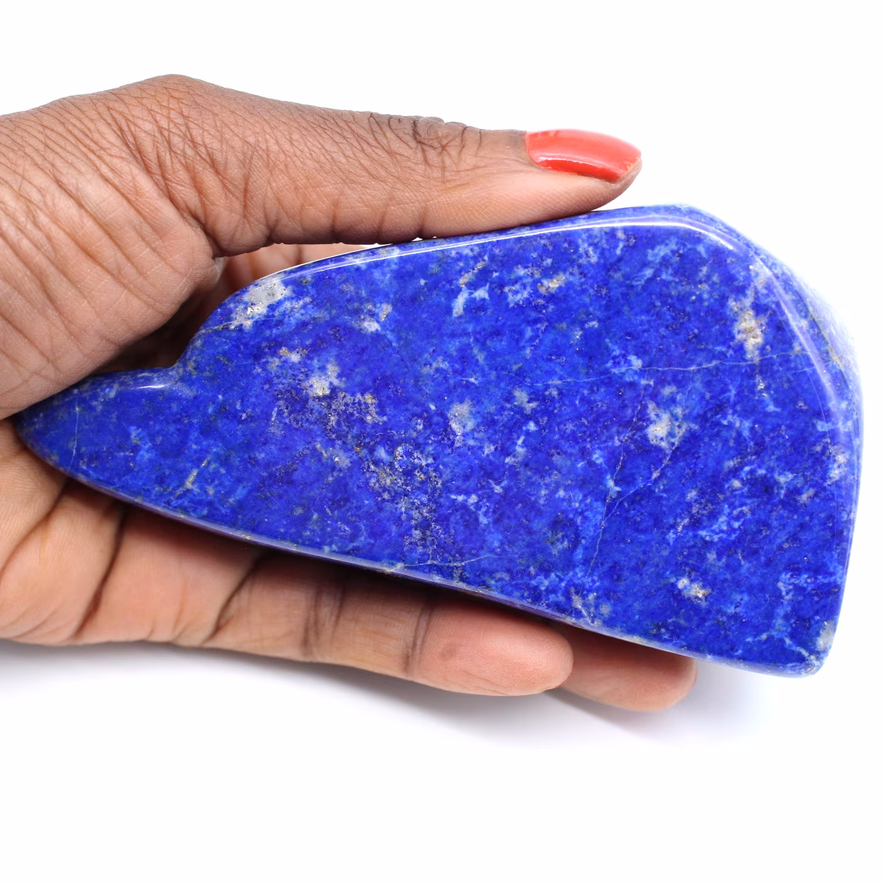Polished lapis lazuli for collection