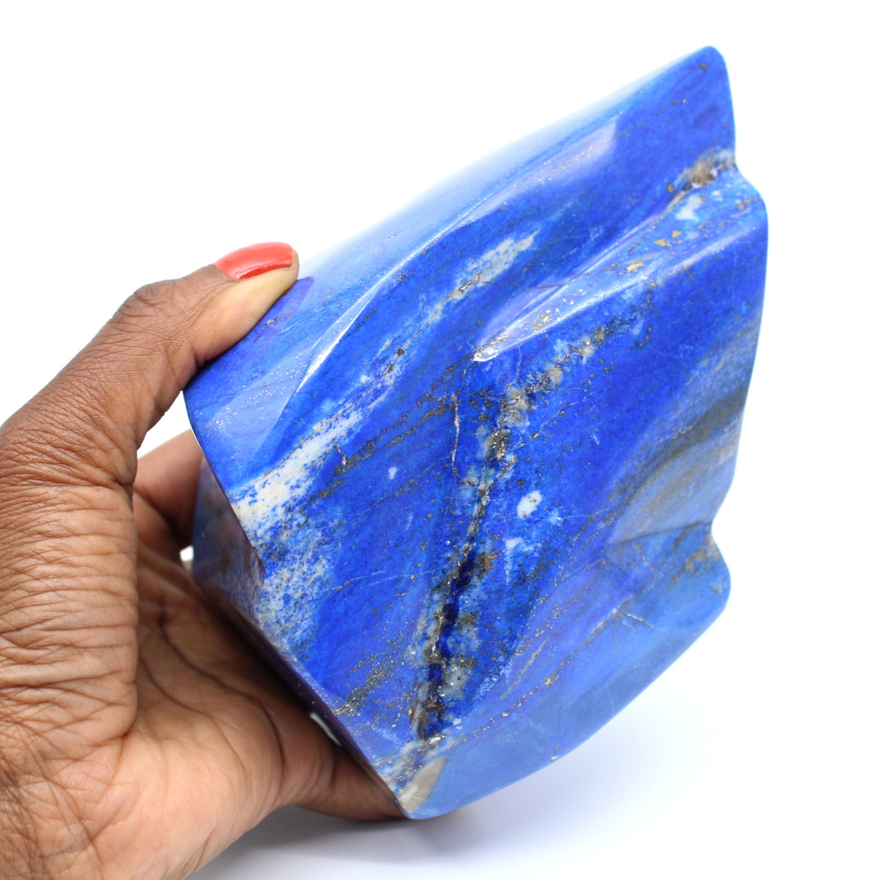 Large decorative stone in Lapis-lazuli