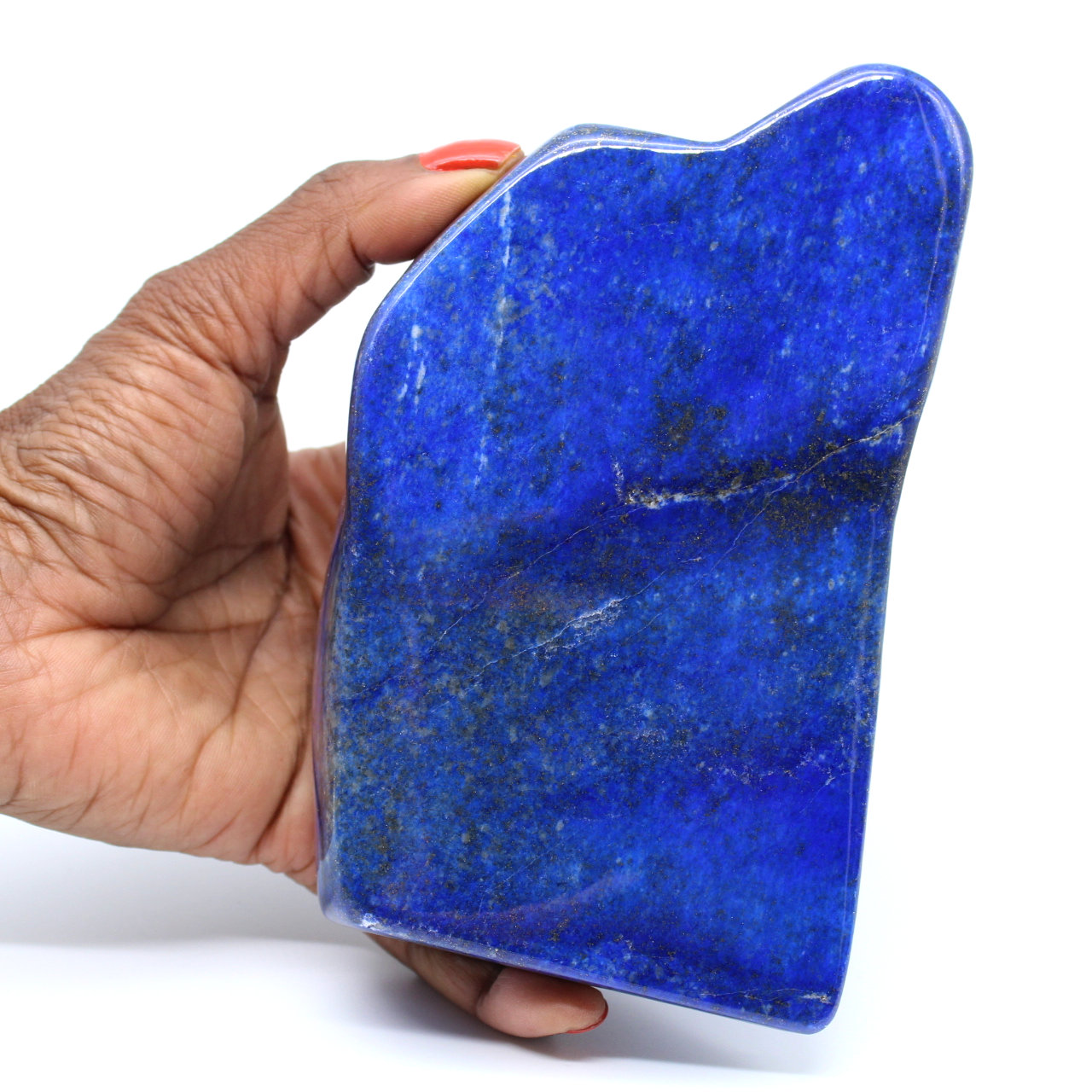 Natural lapis lazuli block