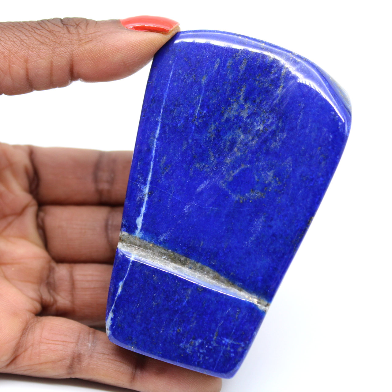 Free form in Lapis-lazuli