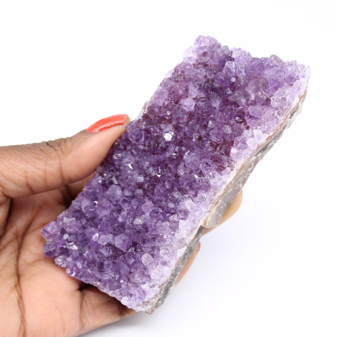 Crystallized amethyst