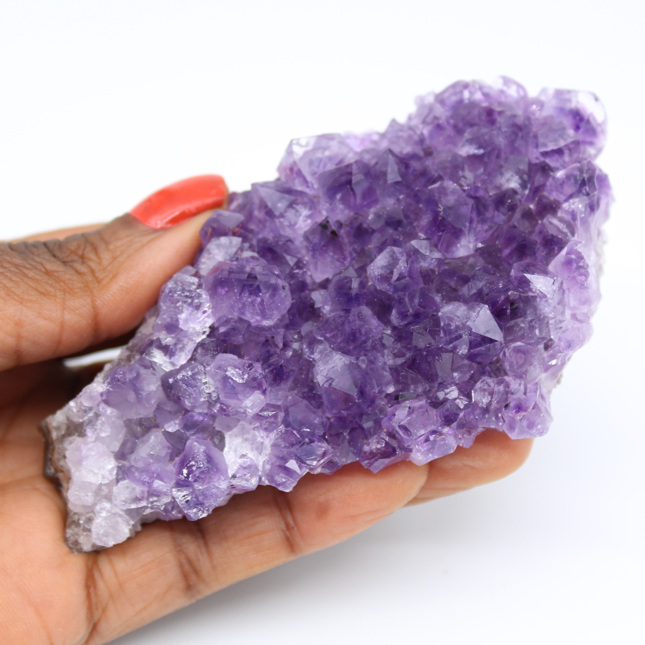 Amethyst crystals