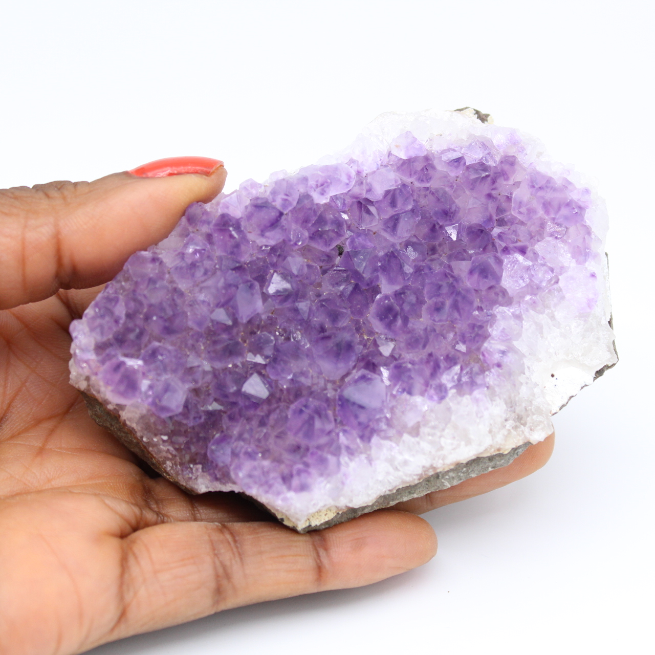 Natural amethyst stone