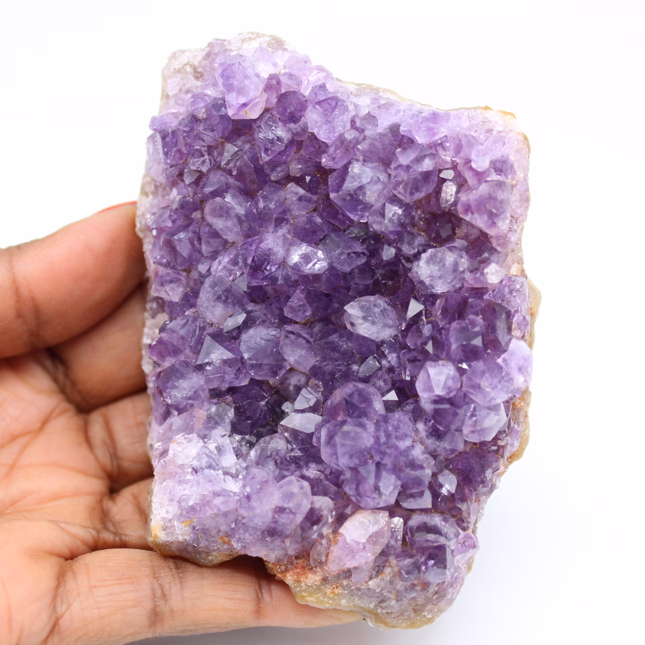 Piece of natural amethyst stone
