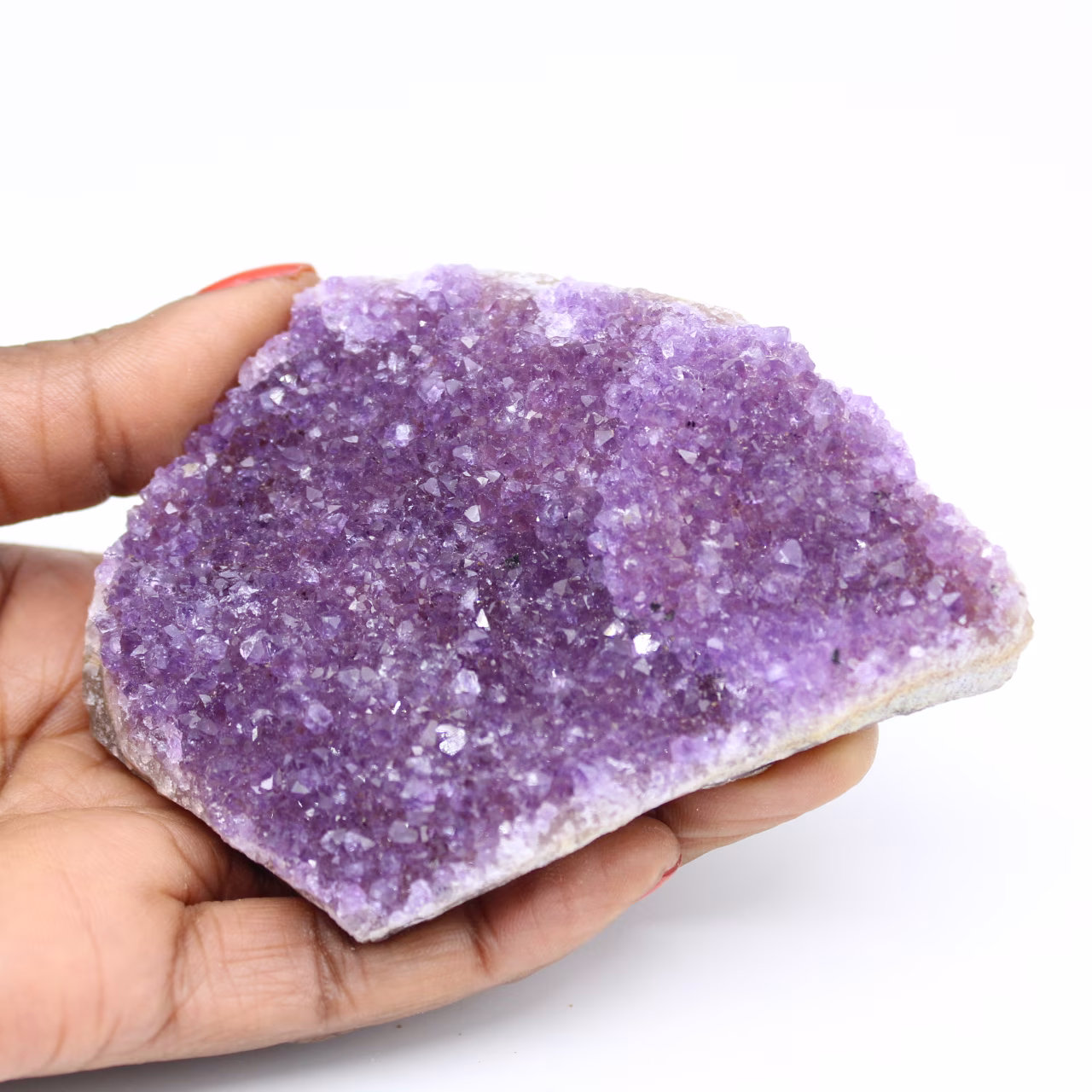 Amethyst crystals