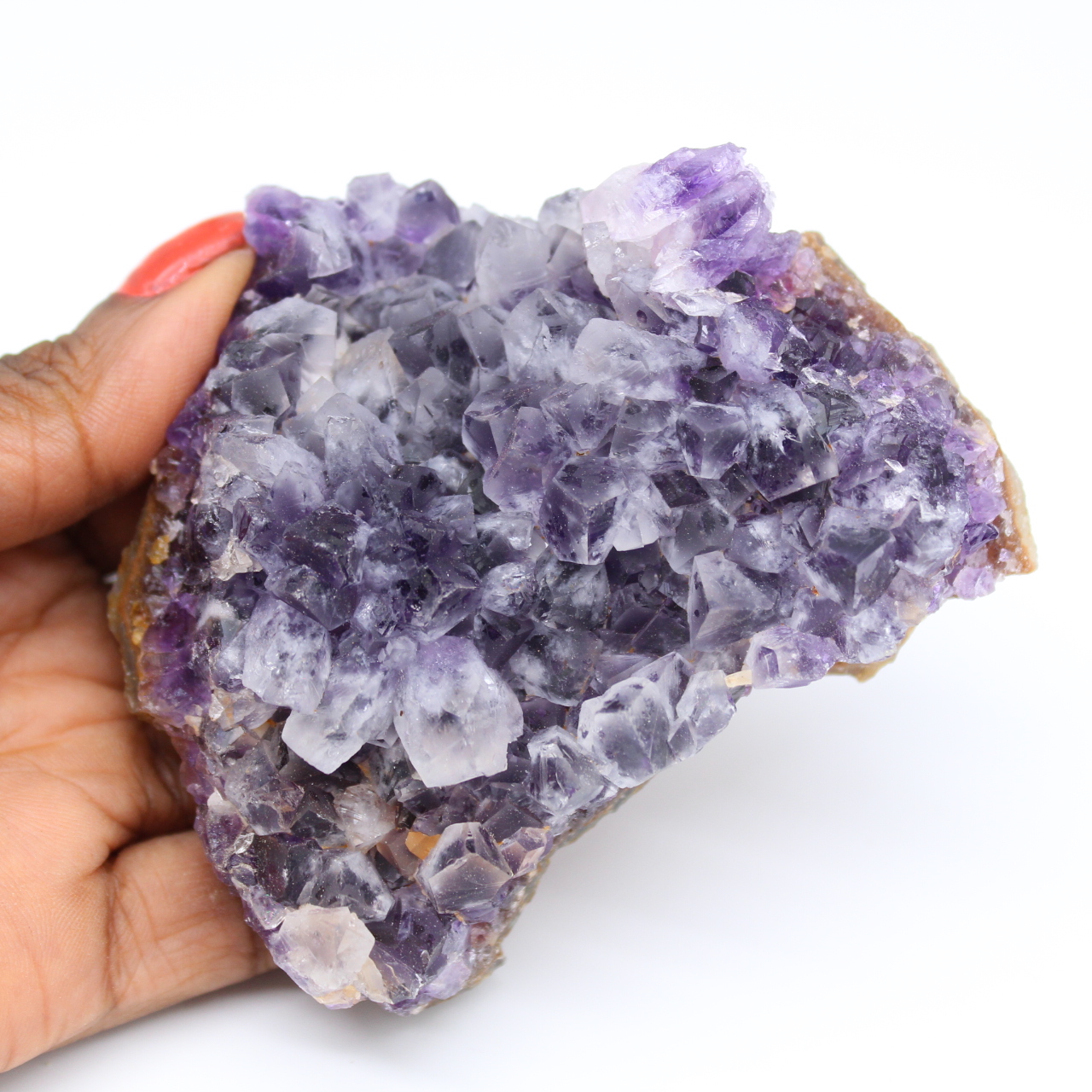 Amethyst crystals