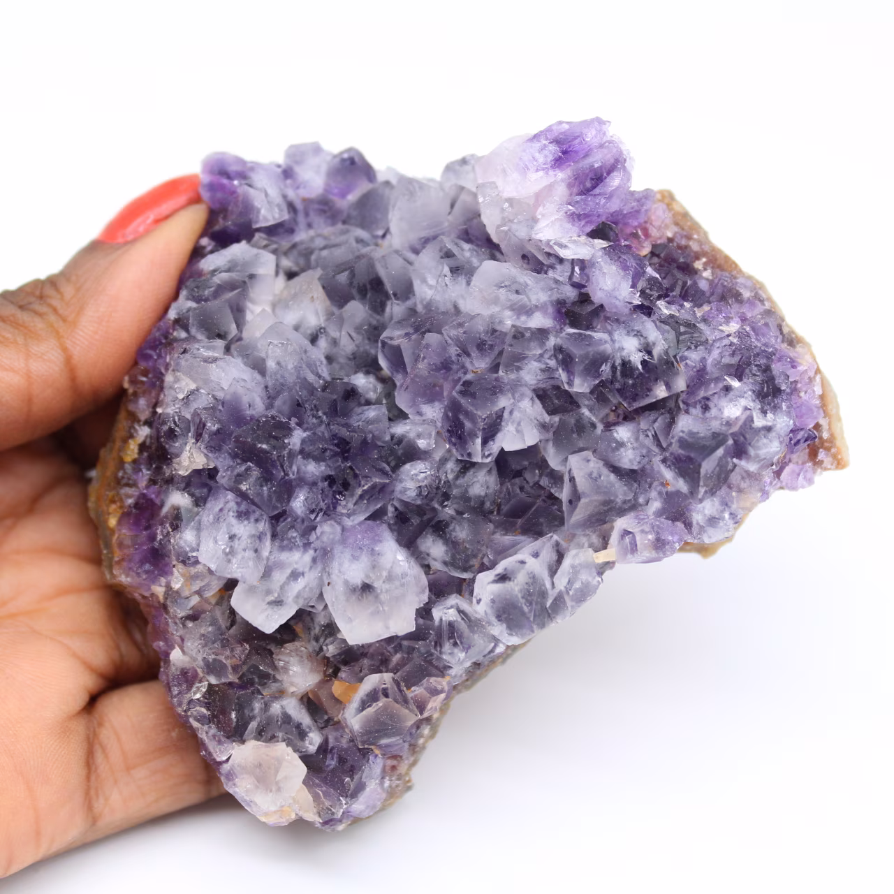 Amethyst crystals