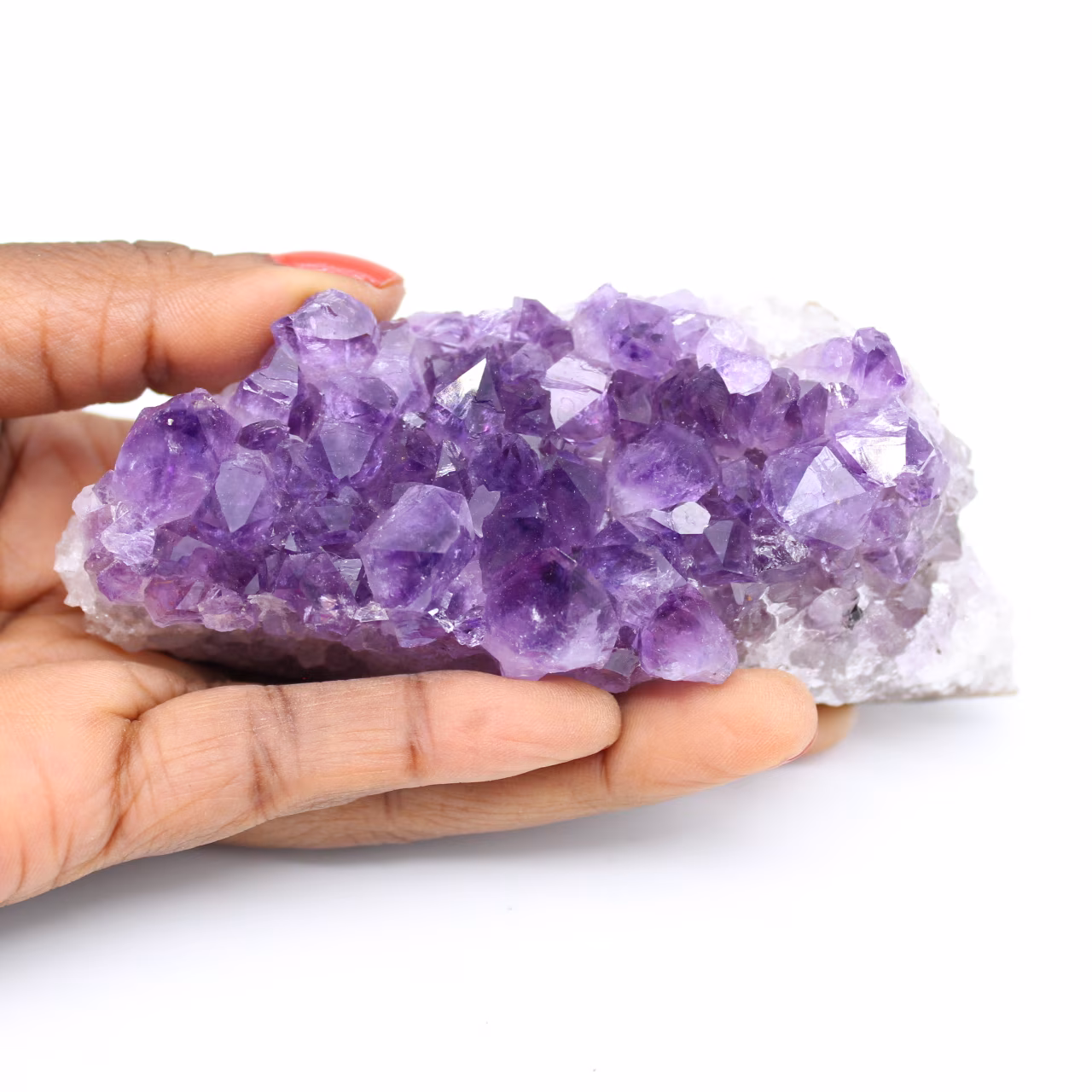Piece of amethyst stone