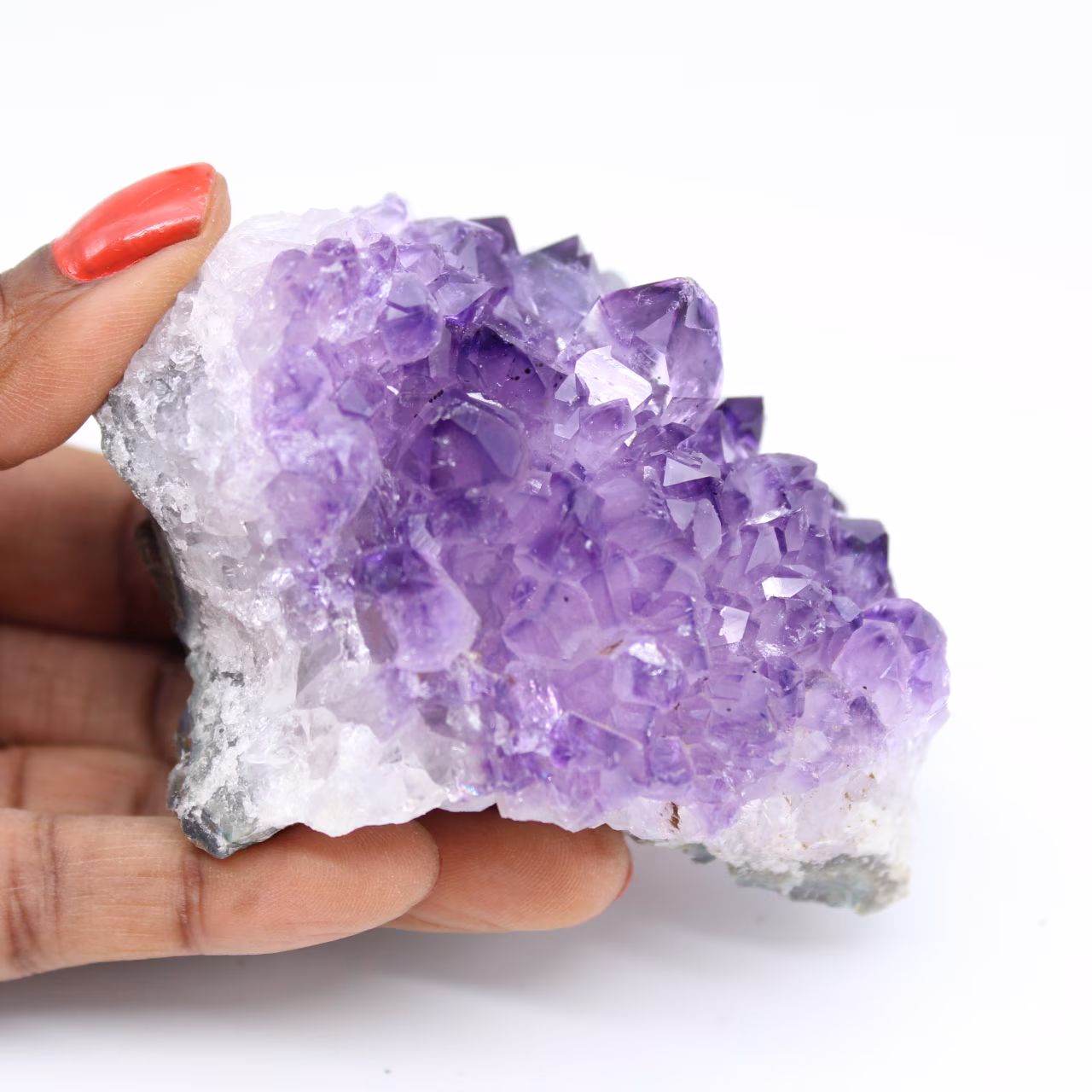 Amethyst crystallization
