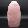 Polished rose quartz stone - 0