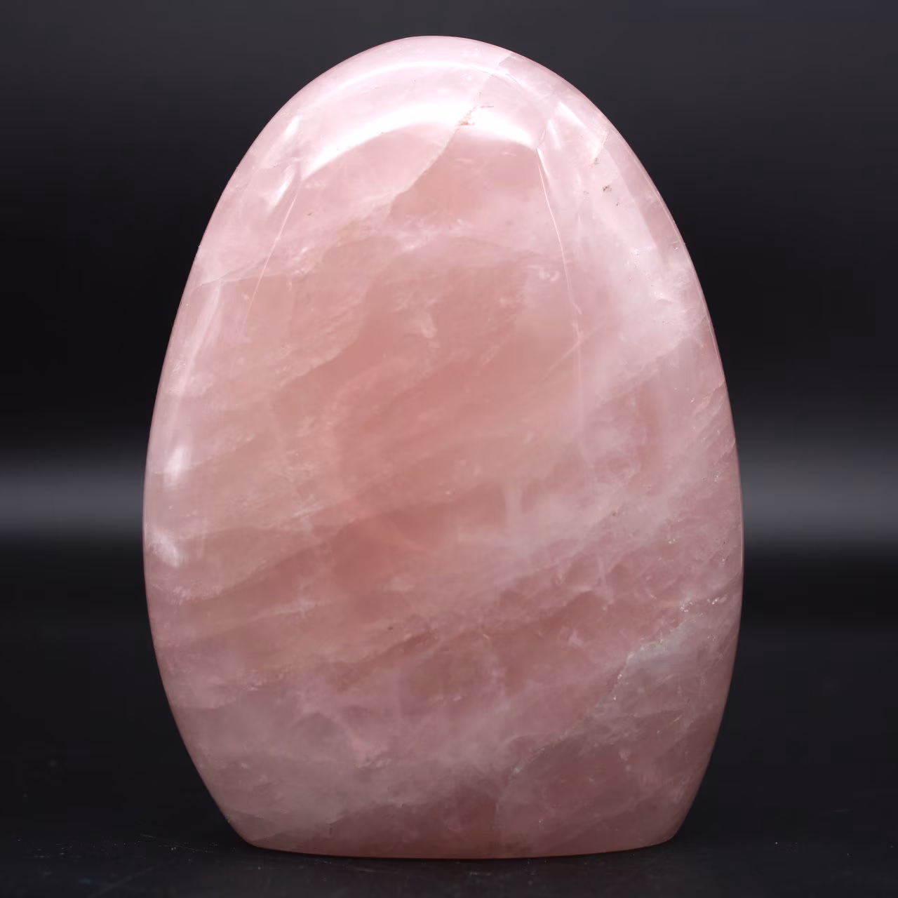 Natural rose quartz