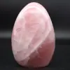 Polished rose quartz stone - 0