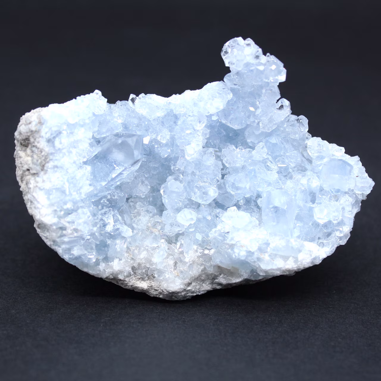 Celestite crystals
