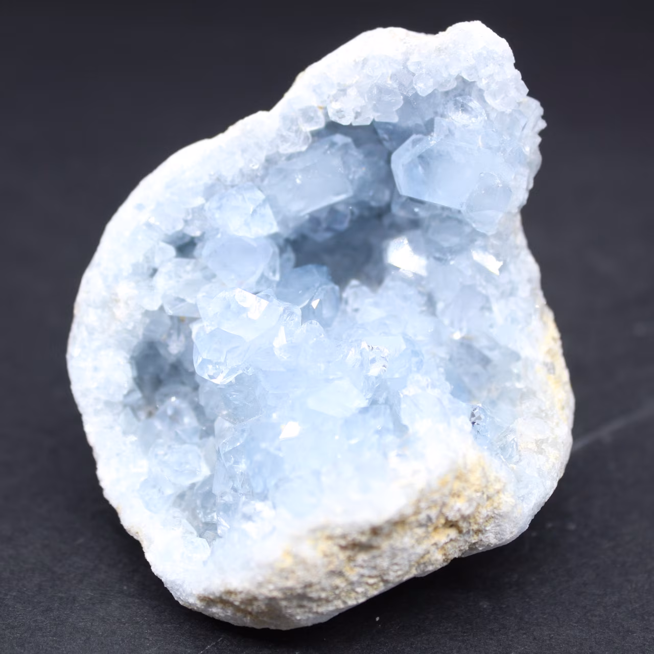 Celestite crystals