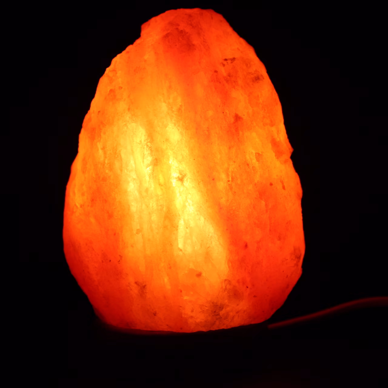 Himalayan salt rock lamp