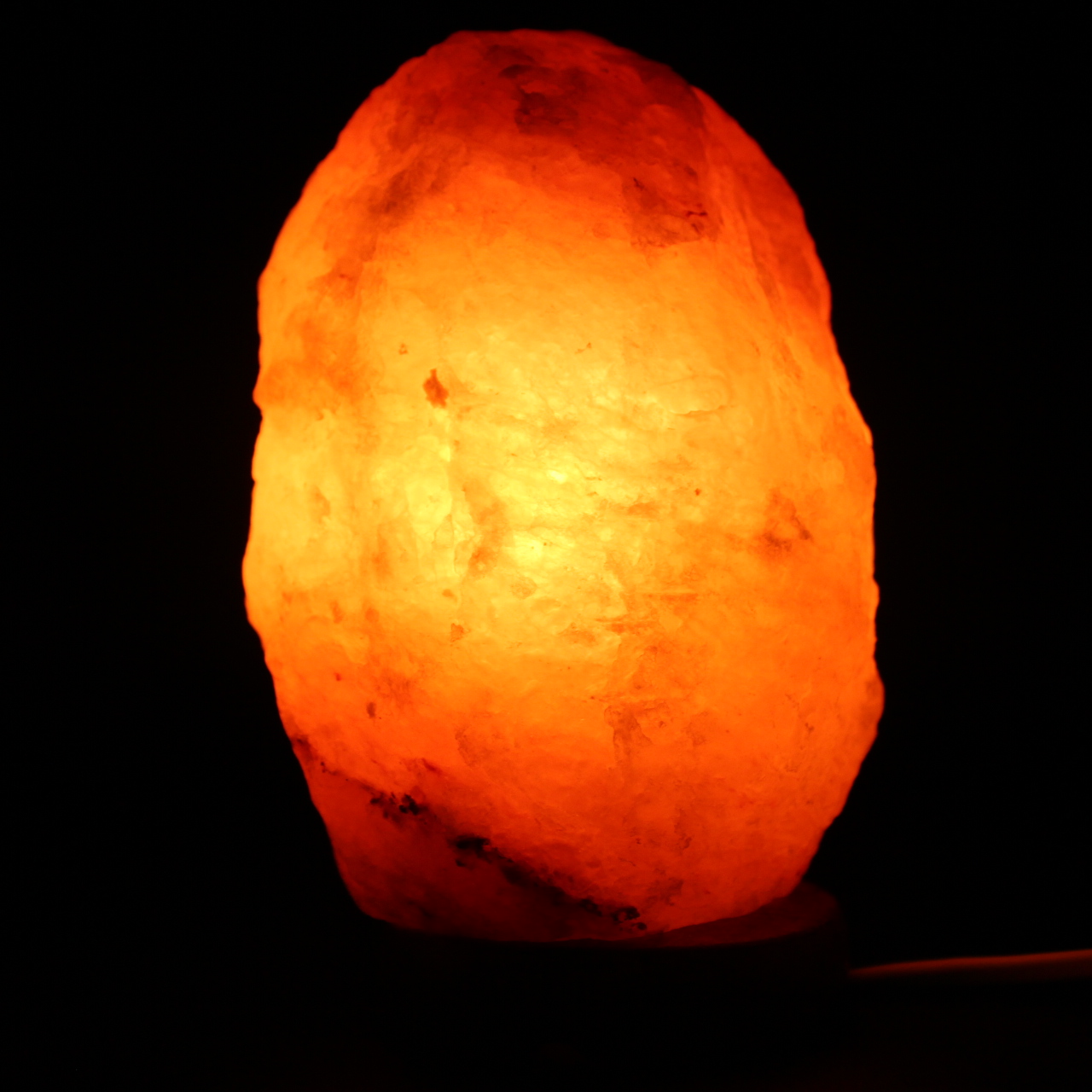 Salt rock lamp