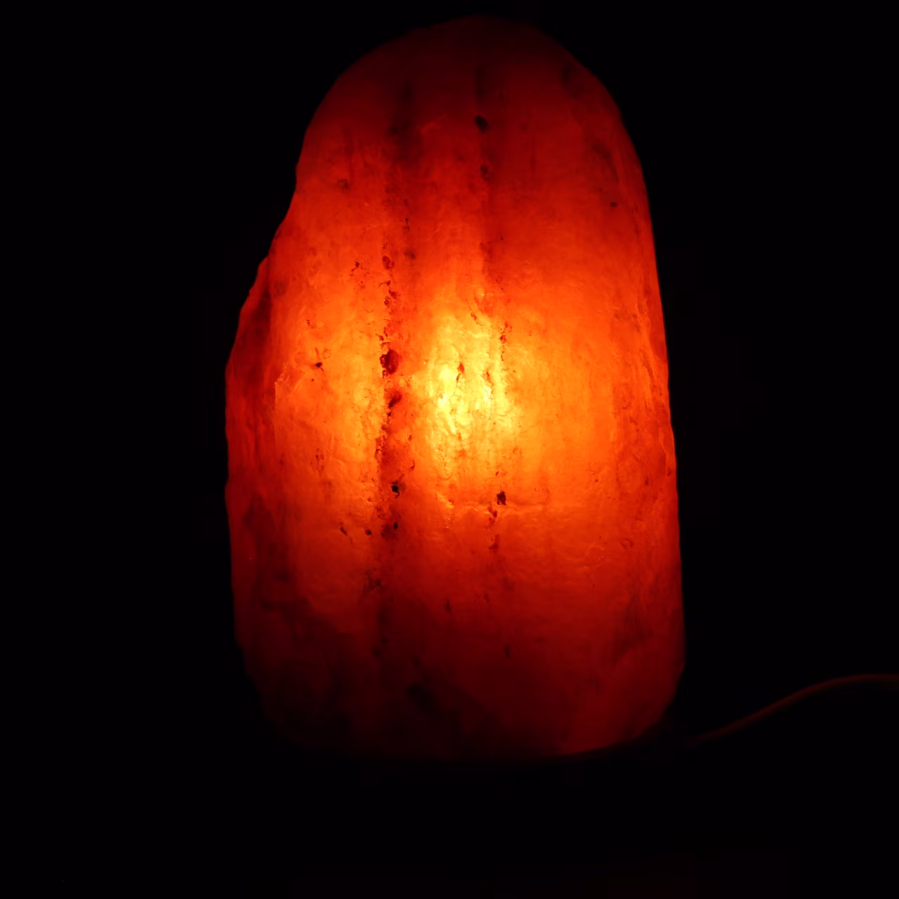 Salt rock lamp