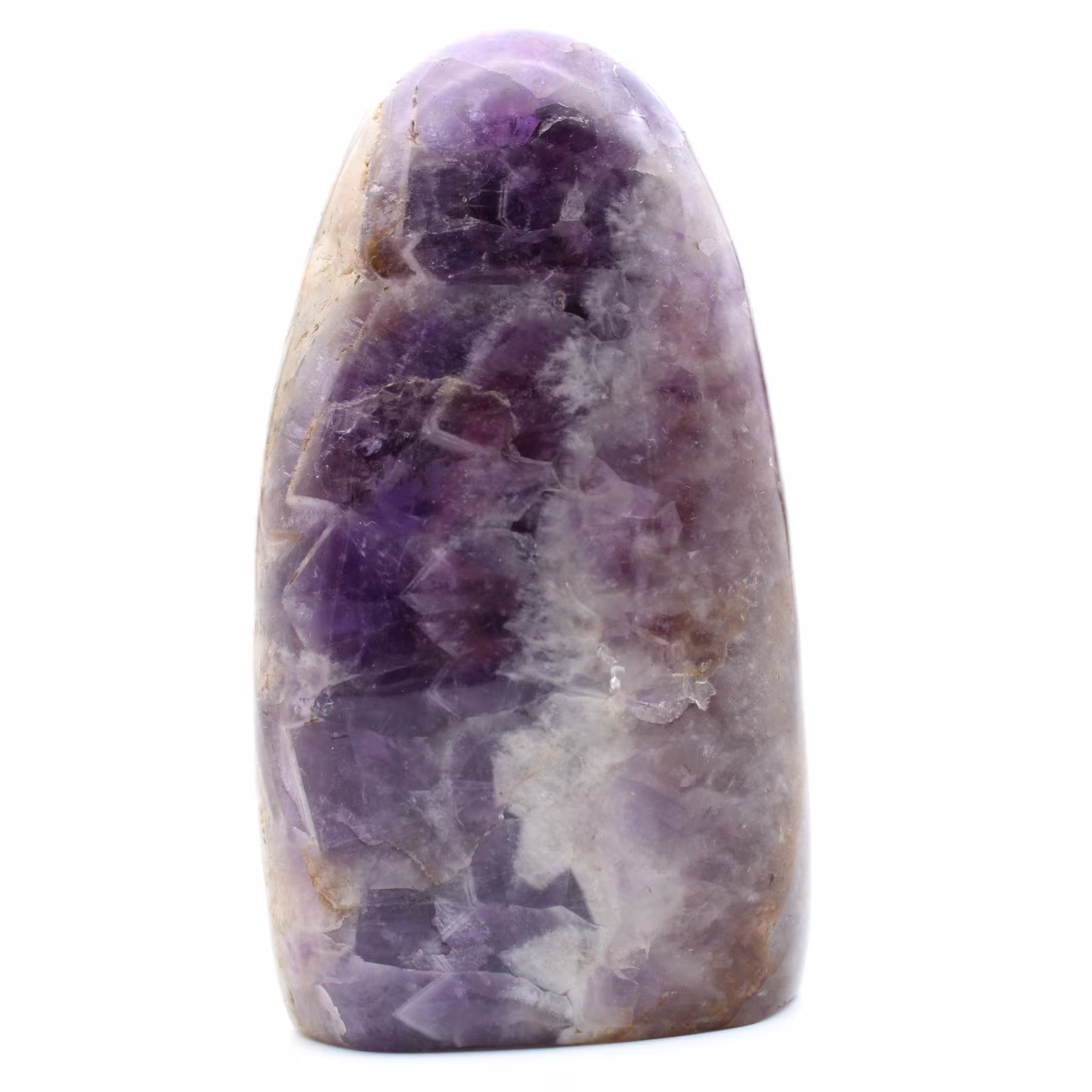 Free form in amethyst stone