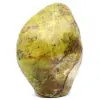 Decoration stone in green opal - 0