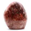 Red quartz ornamental stone from Madagascar - 3